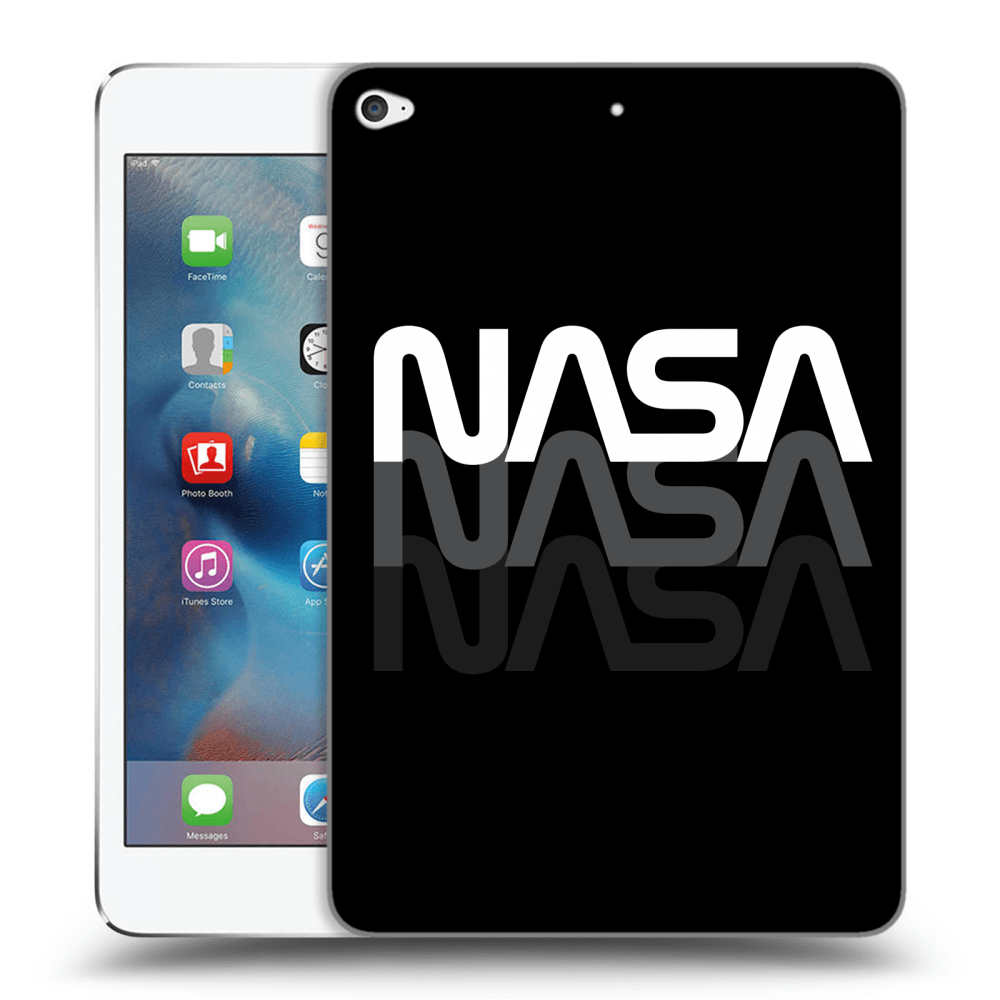 Picasee husă transparentă din silicon pentru Apple iPad mini 4 - NASA Triple