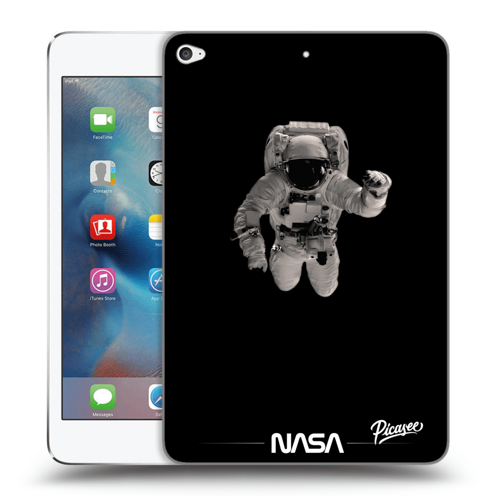 Picasee husă transparentă din silicon pentru Apple iPad mini 4 - Astronaut Minimal