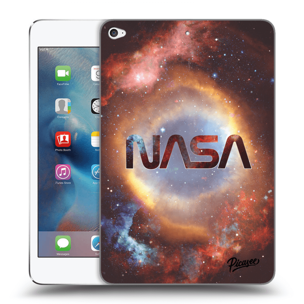 Picasee husă neagră din silicon pentru Apple iPad mini 4 - Nebula