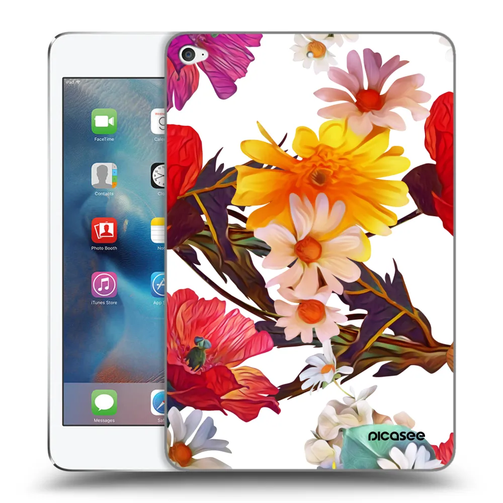 Picasee husă transparentă din silicon pentru Apple iPad mini 4 - Meadow