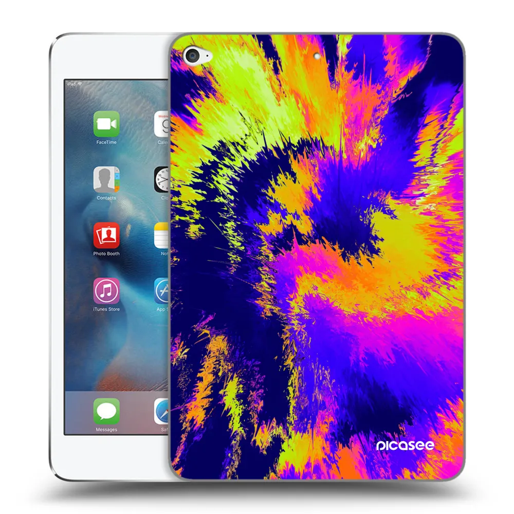 Picasee husă transparentă din silicon pentru Apple iPad mini 4 - Burn