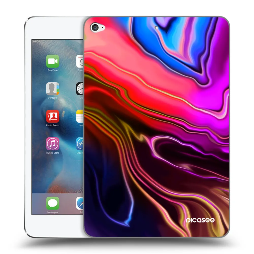 Picasee husă transparentă din silicon pentru Apple iPad mini 4 - Electric
