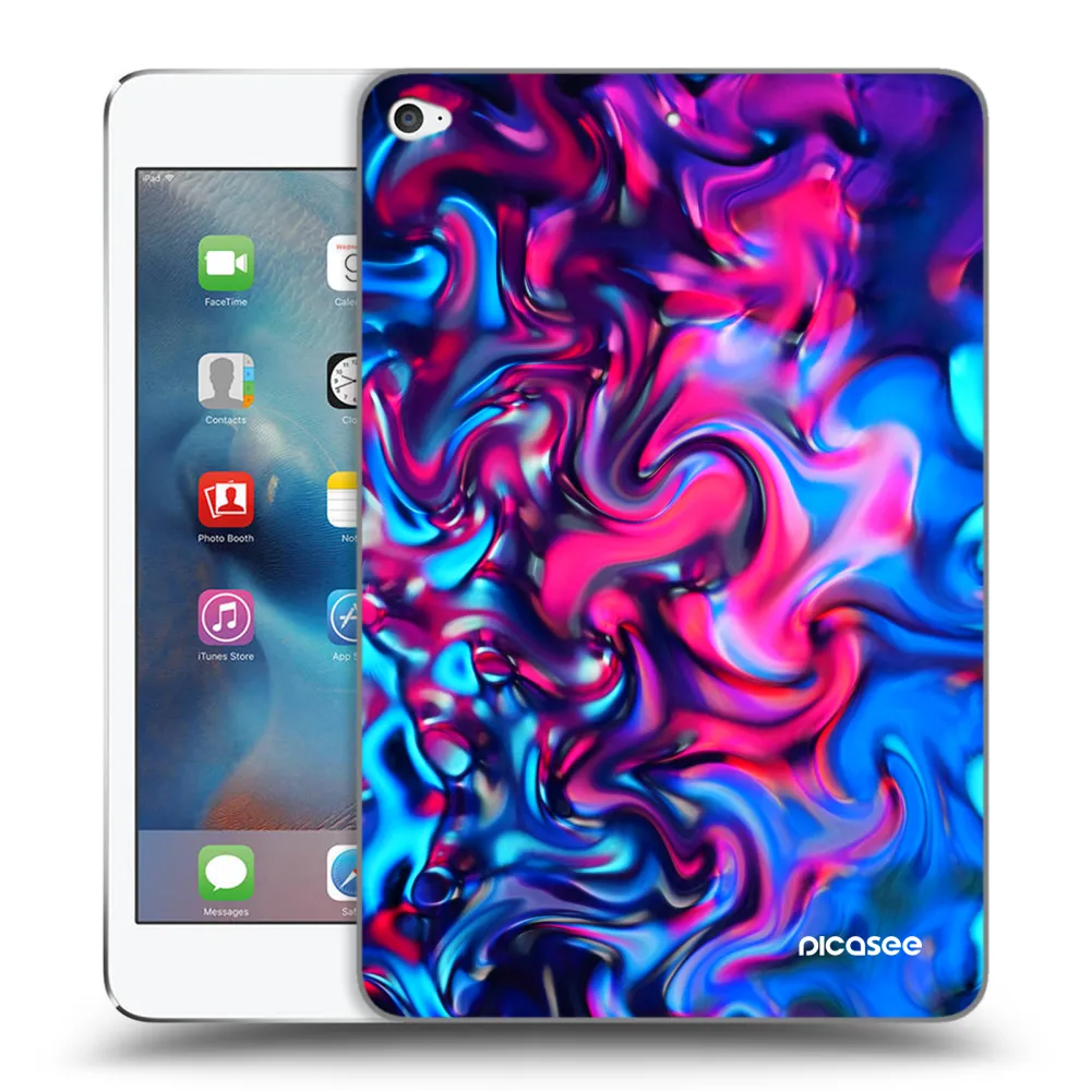 Picasee husă transparentă din silicon pentru Apple iPad mini 4 - Redlight