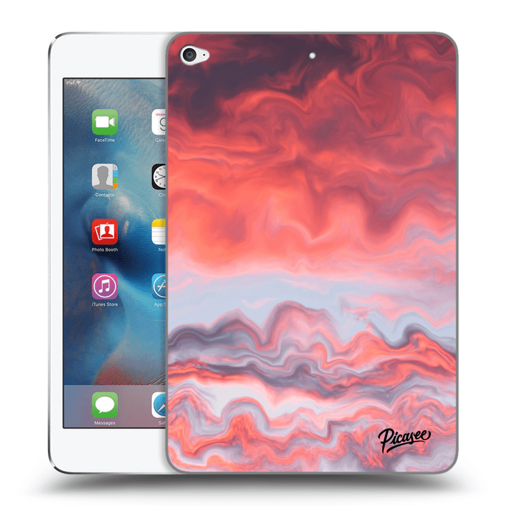 Picasee husă transparentă din silicon pentru Apple iPad mini 4 - Sunset
