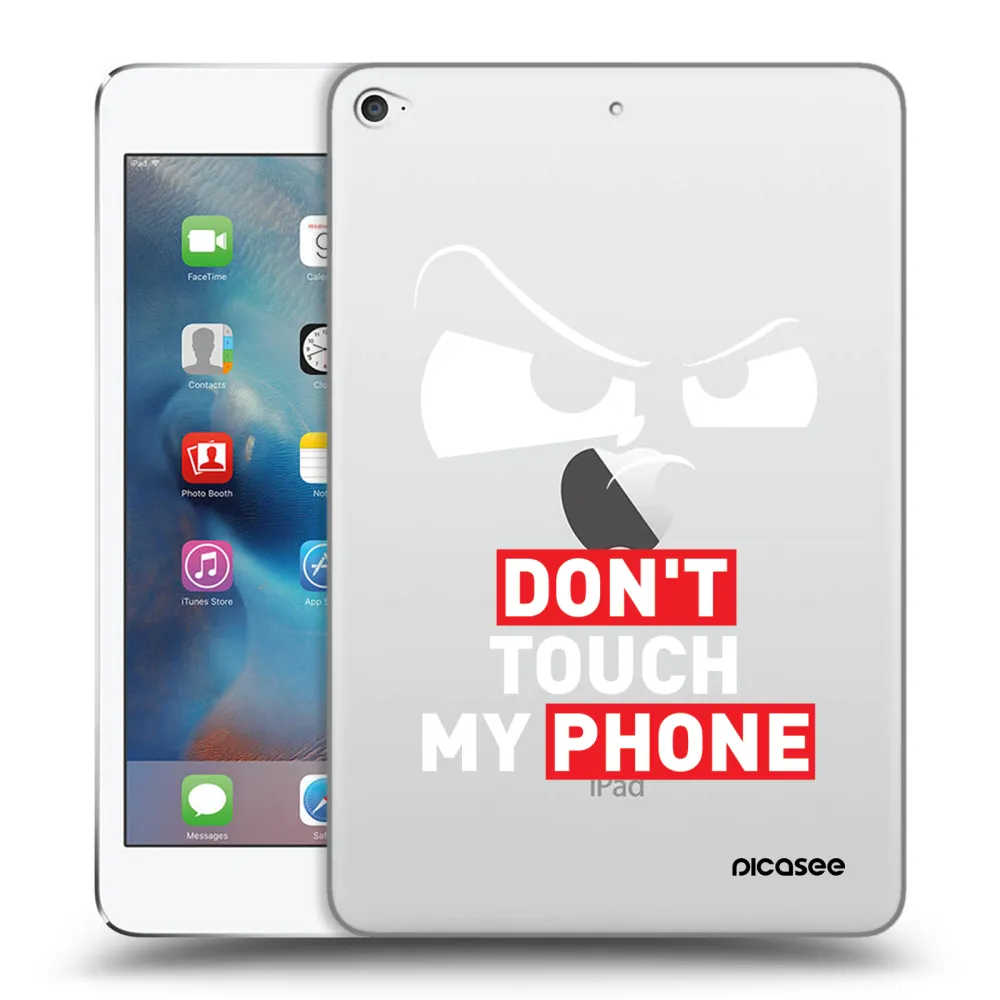Picasee husă transparentă din silicon pentru Apple iPad mini 4 - Cloudy Eye - Transparent