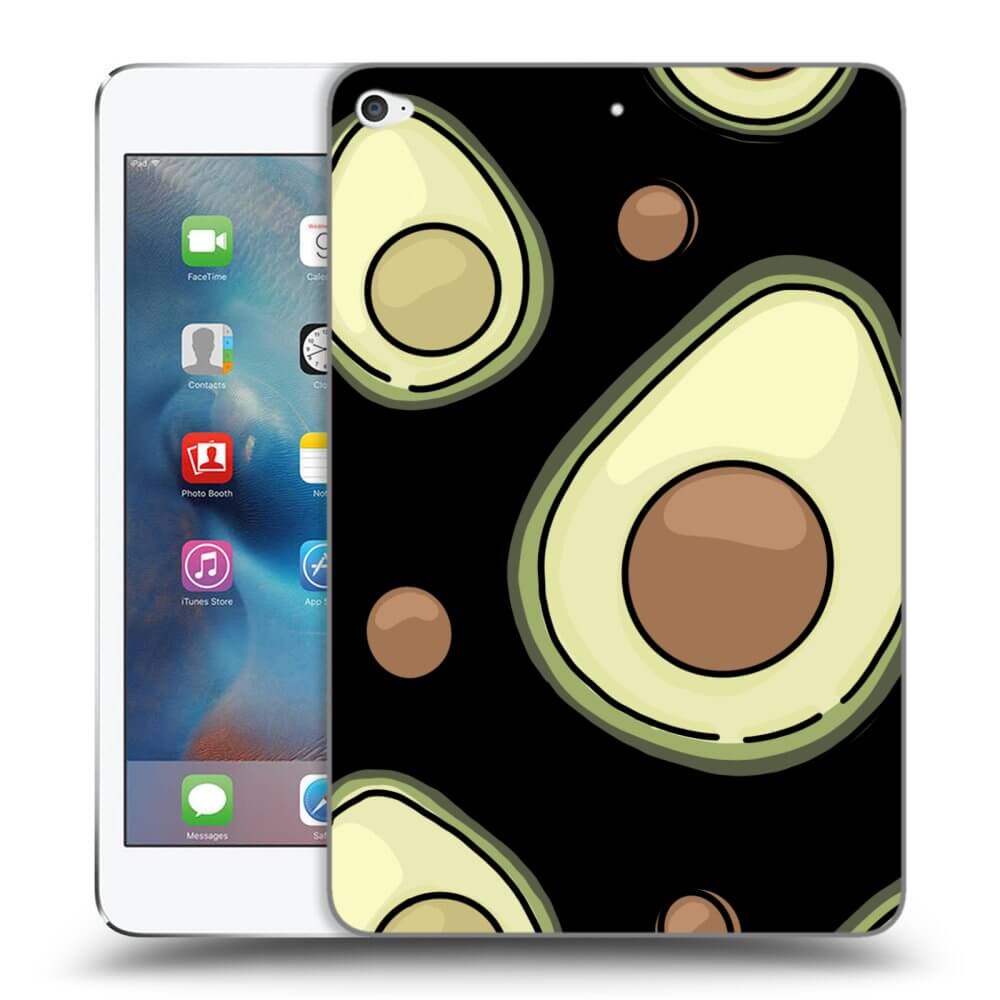 Picasee husă neagră din silicon pentru Apple iPad mini 4 - Avocado