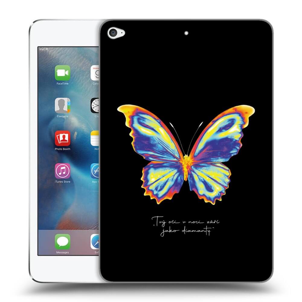 Picasee husă transparentă din silicon pentru Apple iPad mini 4 - Diamanty Black