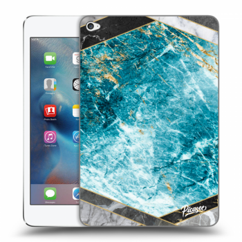 Husă pentru Apple iPad mini 4 - Blue geometry