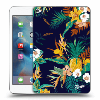 Picasee husă transparentă din silicon pentru Apple iPad mini 4 - Pineapple Color