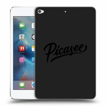 Picasee husă neagră din silicon pentru Apple iPad mini 4 - Picasee - old logo - black