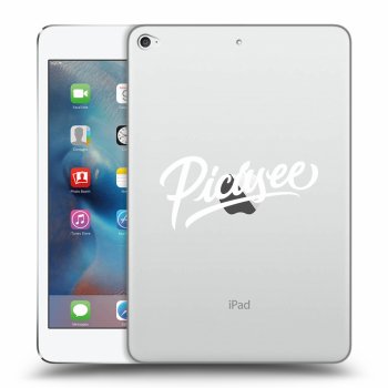 Picasee husă transparentă din silicon pentru Apple iPad mini 4 - Picasee - White