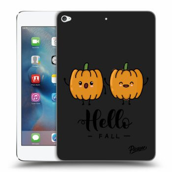 Picasee husă neagră din silicon pentru Apple iPad mini 4 - Hallo Fall