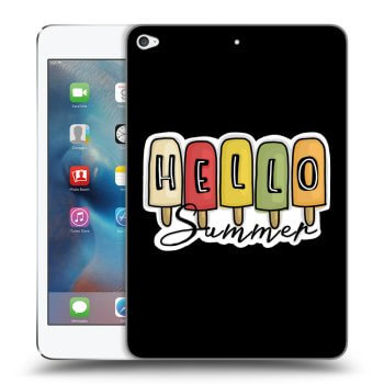 Picasee husă neagră din silicon pentru Apple iPad mini 4 - Ice Cream