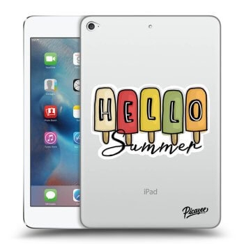 Picasee husă transparentă din silicon pentru Apple iPad mini 4 - Ice Cream