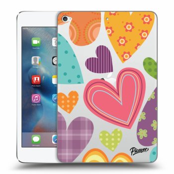 Husă pentru Apple iPad mini 4 - Colored heart
