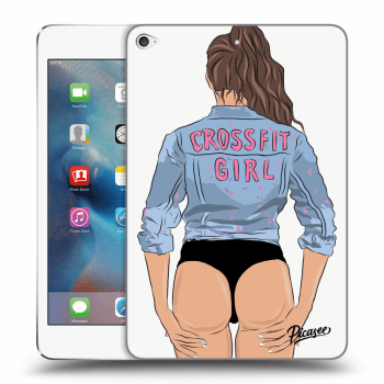 Picasee husă transparentă din silicon pentru Apple iPad mini 4 - Crossfit girl - nickynellow