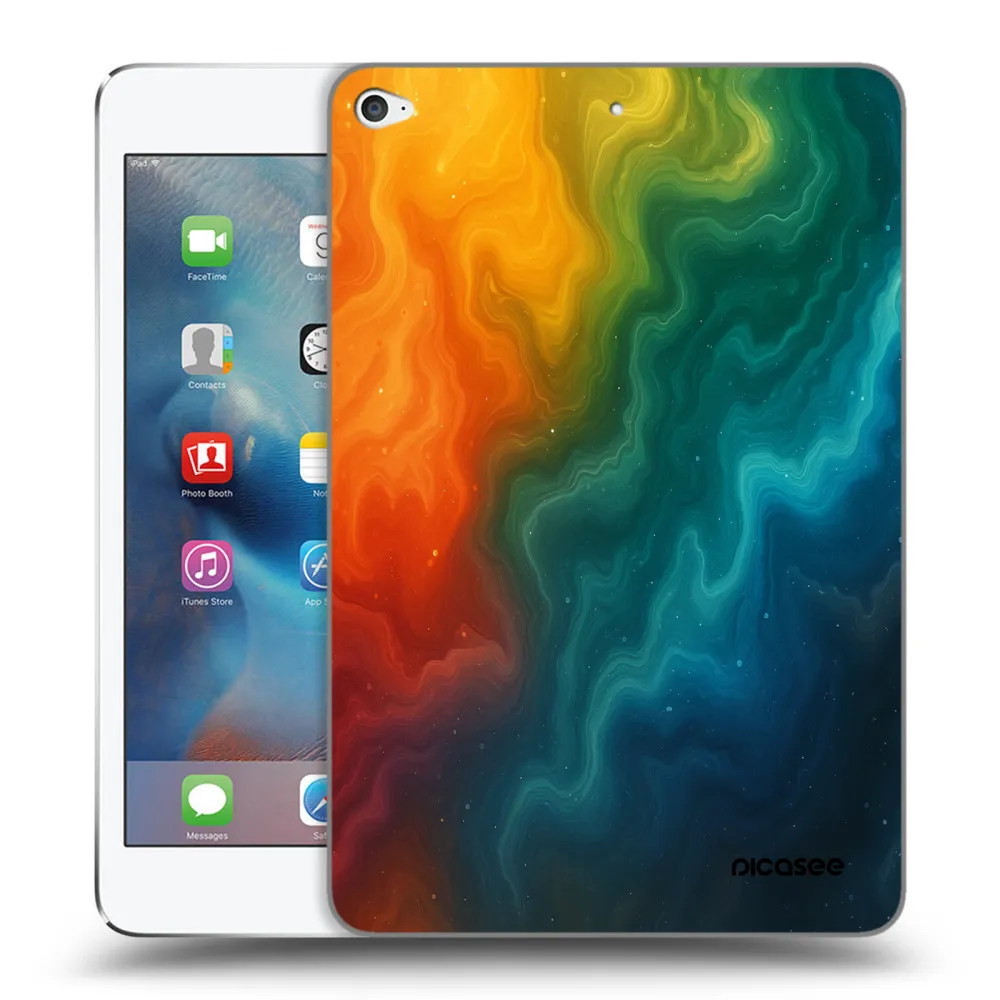 Picasee husă transparentă din silicon pentru Apple iPad mini 4 - Solar