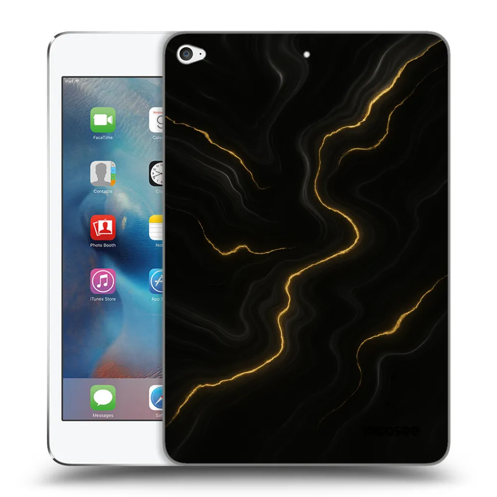Picasee husă transparentă din silicon pentru Apple iPad mini 4 - Thunder