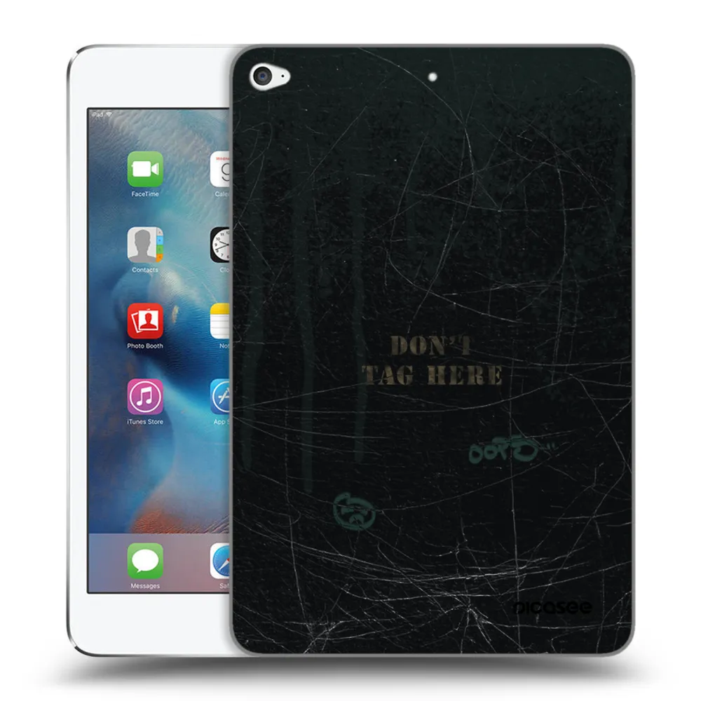 Picasee husă transparentă din silicon pentru Apple iPad mini 4 - DON´T TAG
