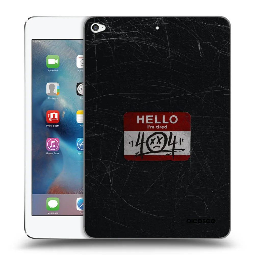 Picasee husă transparentă din silicon pentru Apple iPad mini 4 - HELLO 404