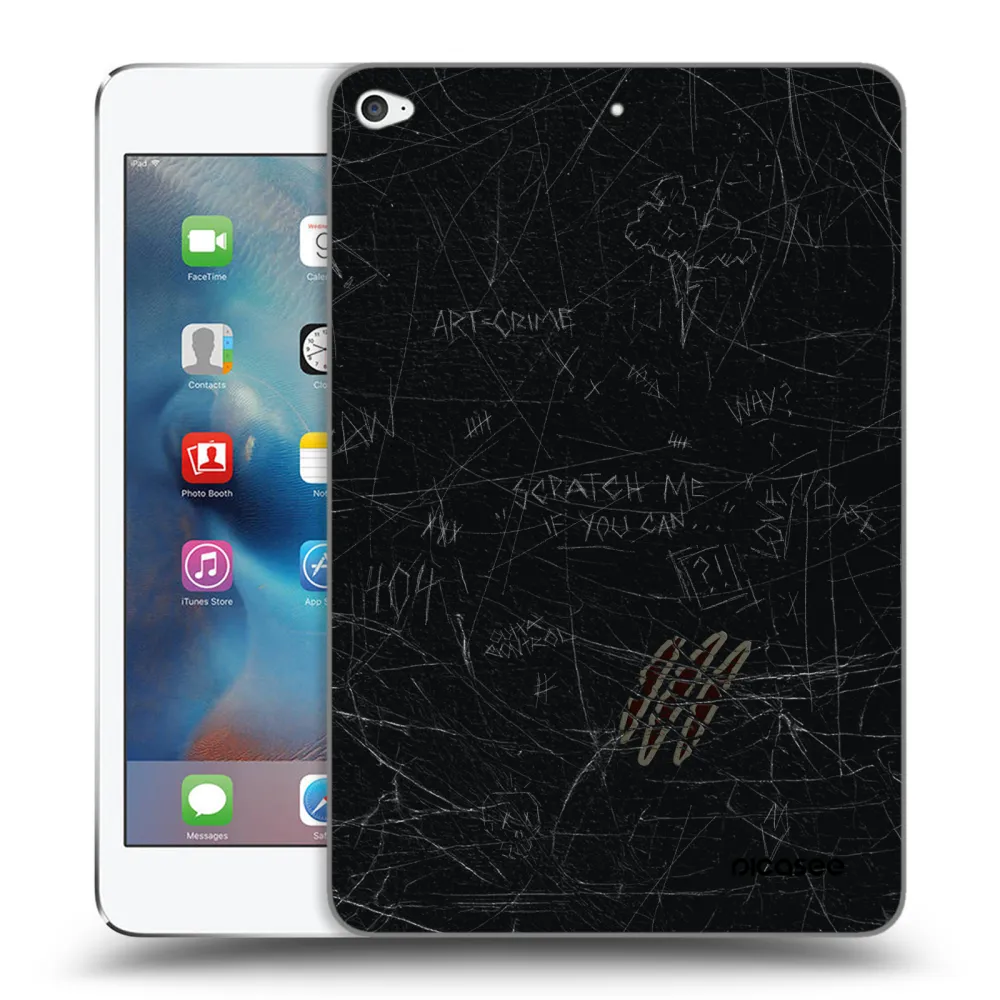 Picasee husă transparentă din silicon pentru Apple iPad mini 4 - SCRATCH