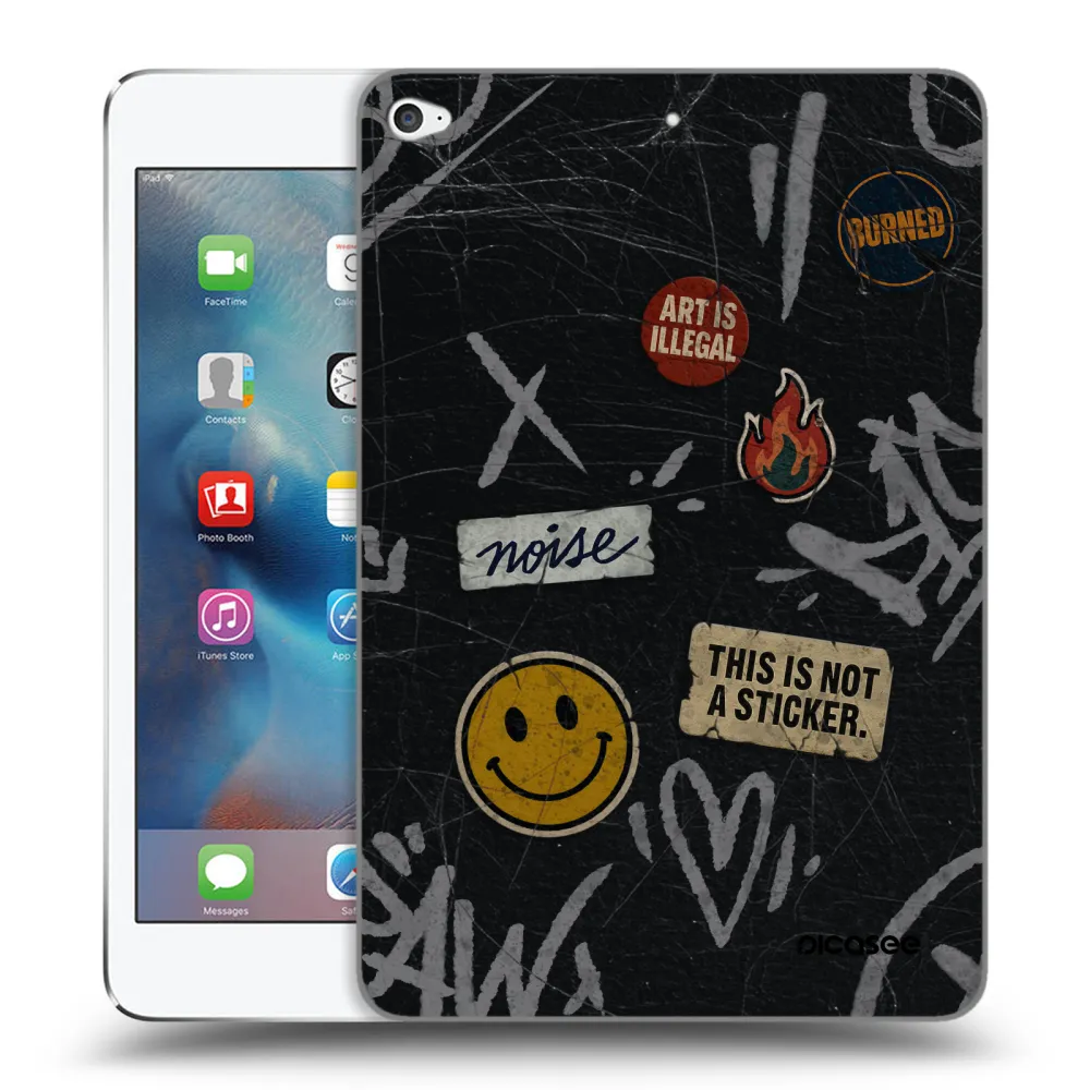 Picasee husă transparentă din silicon pentru Apple iPad mini 4 - STICKERS x TAGS