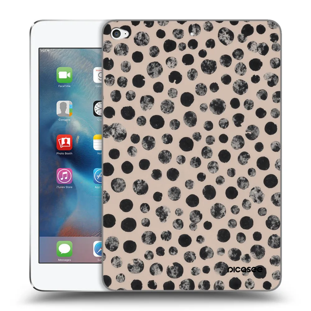 Picasee husă transparentă din silicon pentru Apple iPad mini 4 - Dots