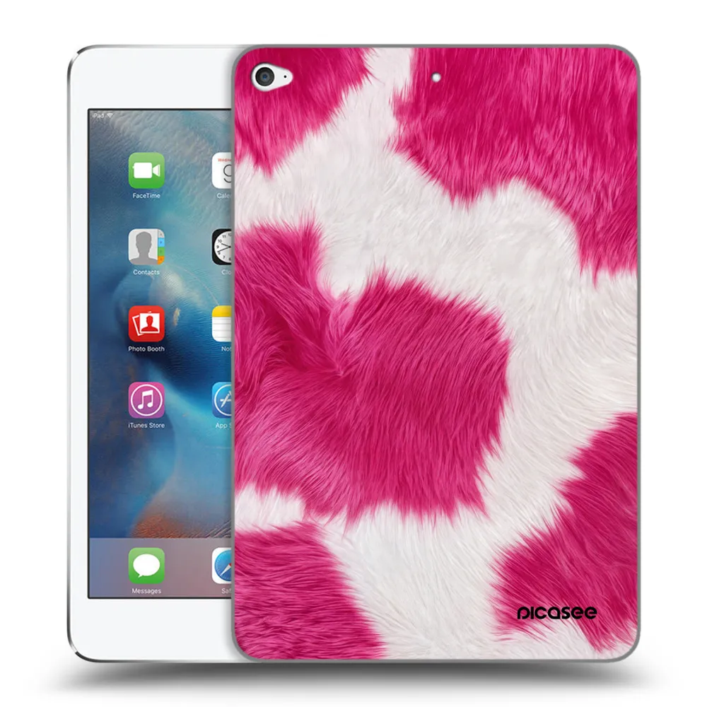 Picasee husă transparentă din silicon pentru Apple iPad mini 4 - Pink Moo