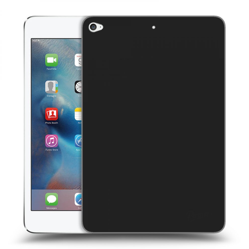 Picasee husă neagră din silicon pentru Apple iPad mini 4 - Clear