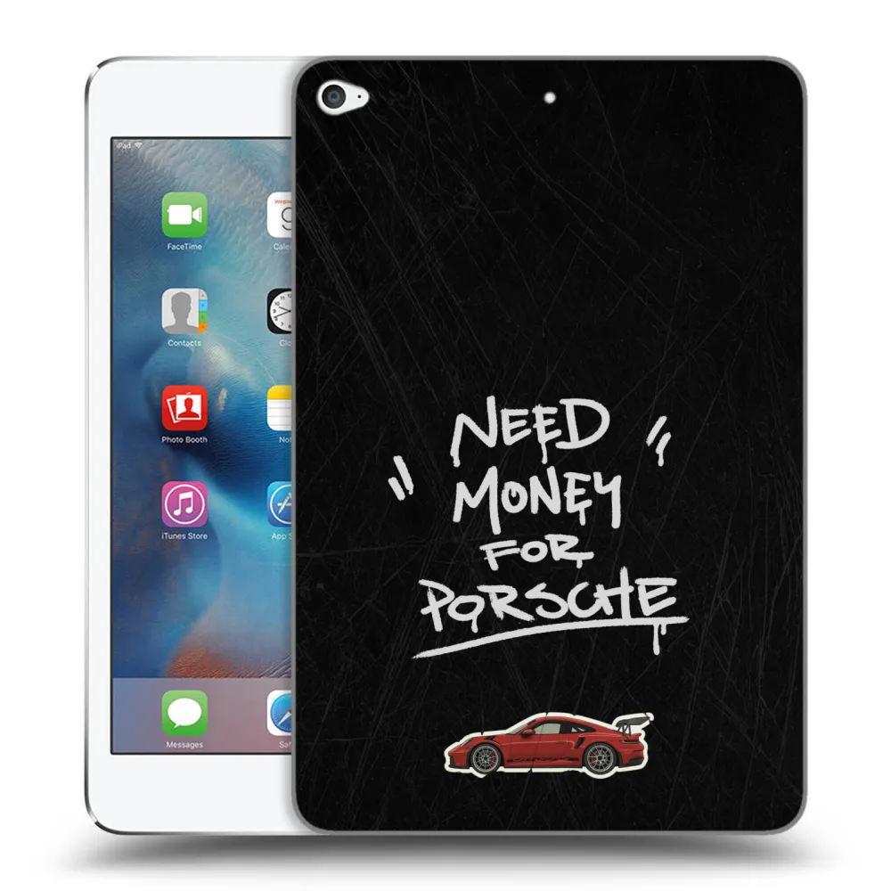 Picasee husă transparentă din silicon pentru Apple iPad mini 4 - Dark Racer
