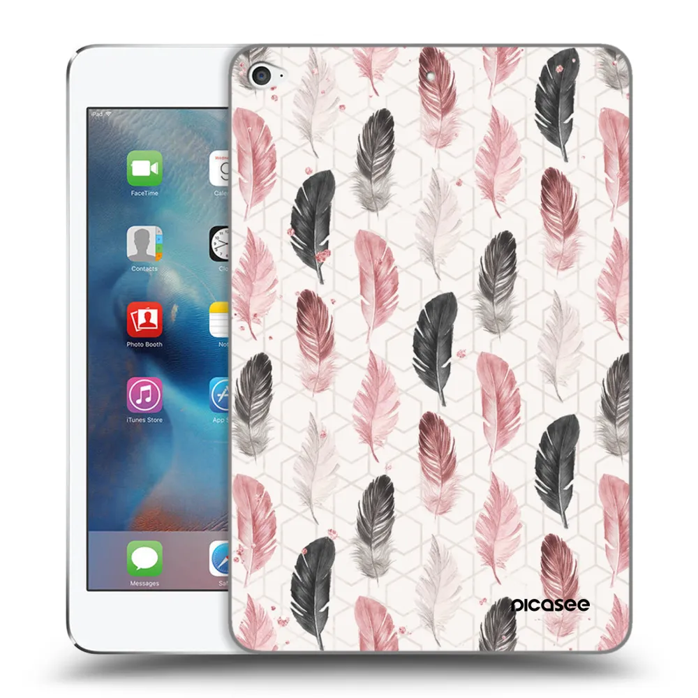 Picasee husă transparentă din silicon pentru Apple iPad mini 4 - Feather 2