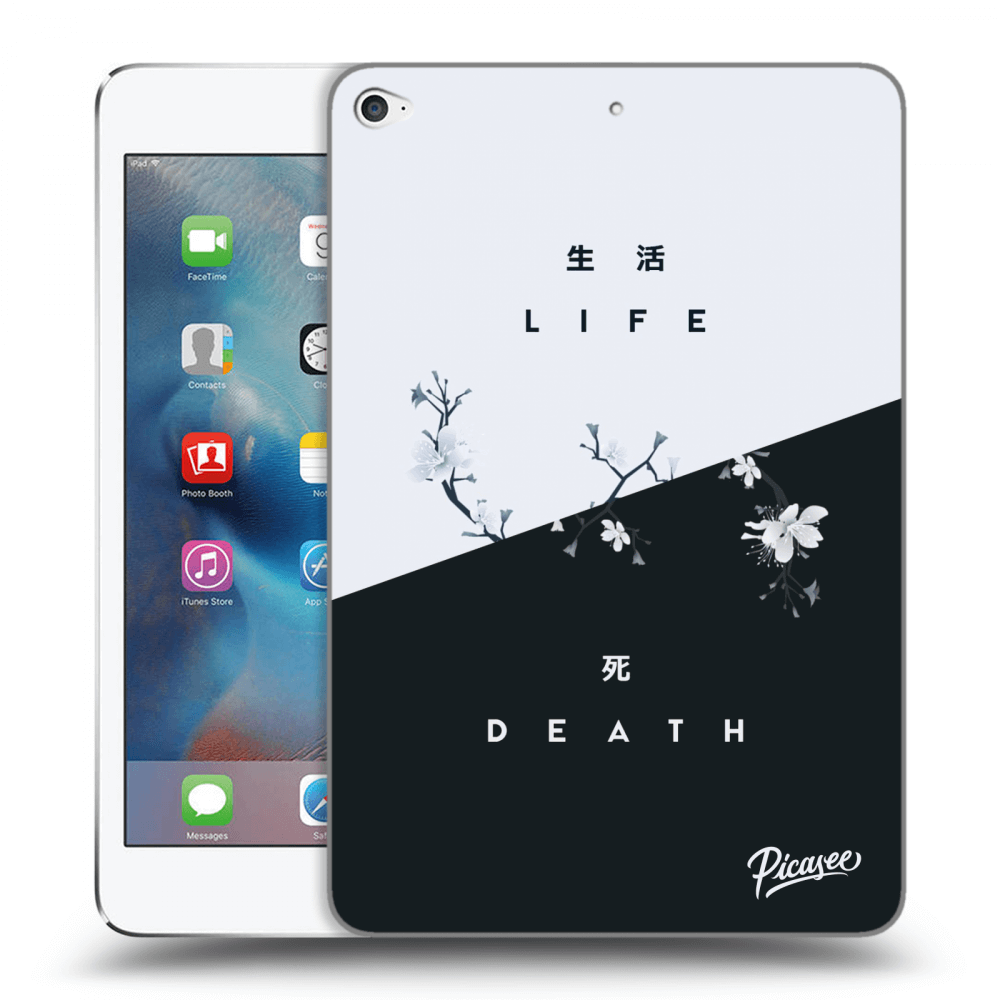 Picasee husă neagră din silicon pentru Apple iPad mini 4 - Life - Death