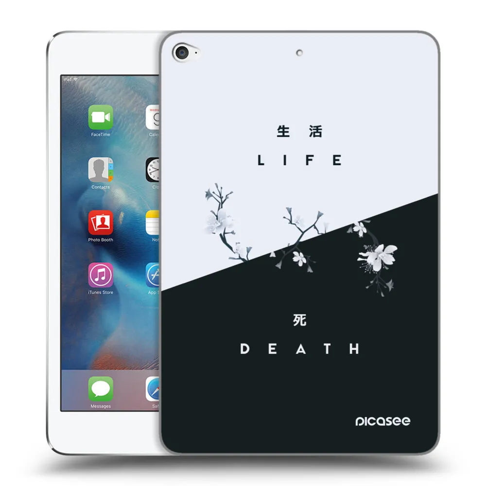 Picasee husă transparentă din silicon pentru Apple iPad mini 4 - Life - Death