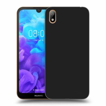 Picasee husă neagră din silicon pentru Huawei Y5 2019 - Clear