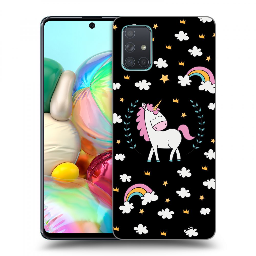Picasee ULTIMATE CASE pentru Samsung Galaxy A71 A715F - Unicorn star heaven