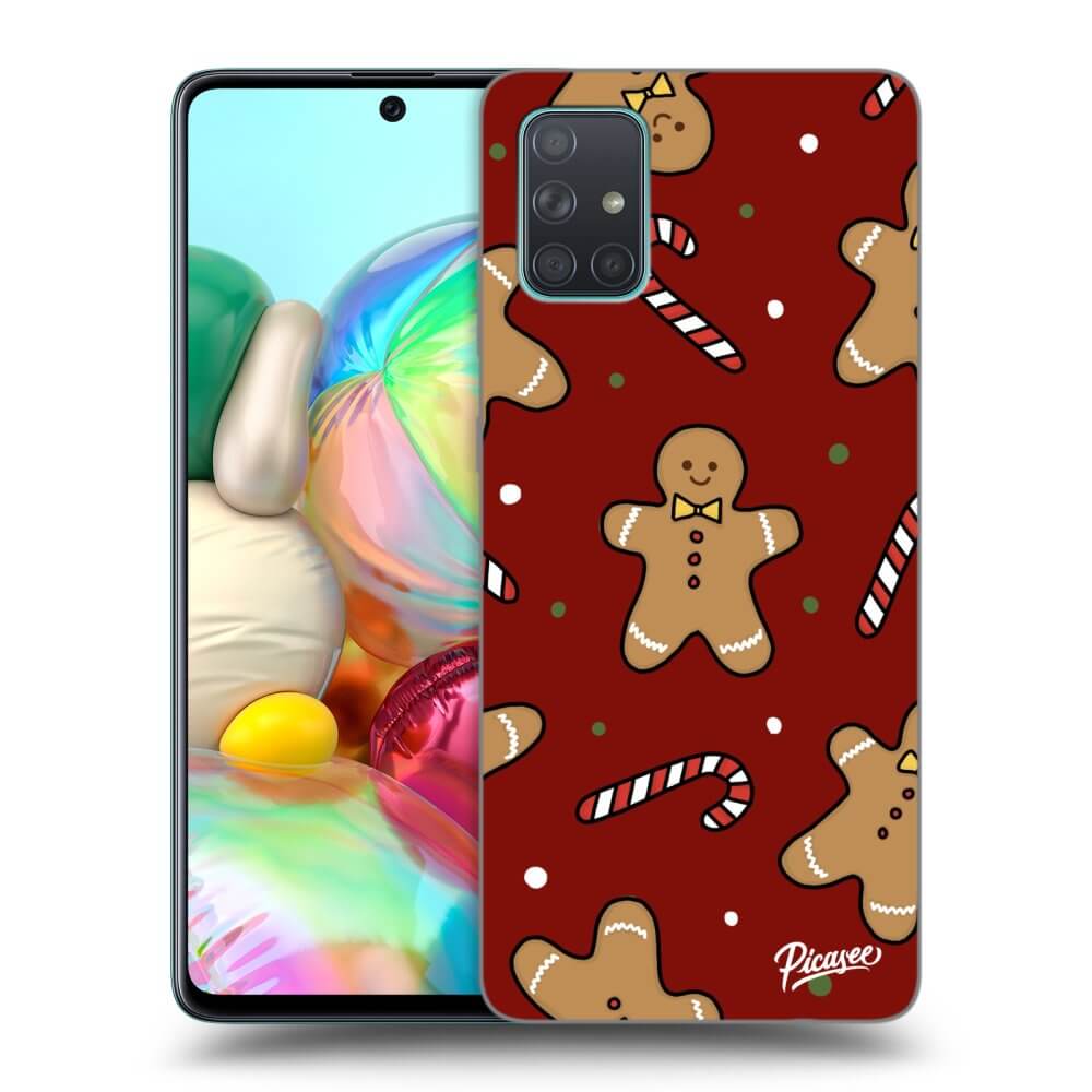 Picasee ULTIMATE CASE pentru Samsung Galaxy A71 A715F - Gingerbread 2