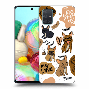Picasee ULTIMATE CASE pentru Samsung Galaxy A71 A715F - Frenchies
