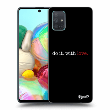 Picasee ULTIMATE CASE pentru Samsung Galaxy A71 A715F - Do it. With love.