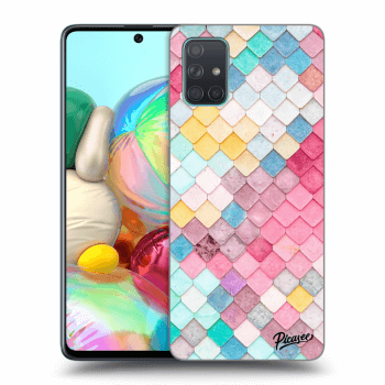 Husă pentru Samsung Galaxy A71 A715F - Colorful roof