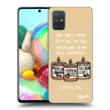Husă pentru Samsung Galaxy A71 A715F - Candles
