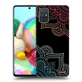 Husă pentru Samsung Galaxy A71 A715F - Flowers pattern