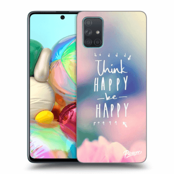 Husă pentru Samsung Galaxy A71 A715F - Think happy be happy