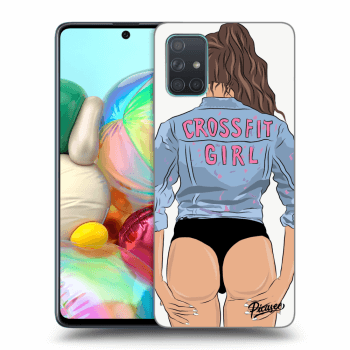 Picasee ULTIMATE CASE pentru Samsung Galaxy A71 A715F - Crossfit girl - nickynellow