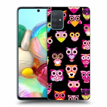 Picasee ULTIMATE CASE pentru Samsung Galaxy A71 A715F - Owls
