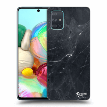 Husă pentru Samsung Galaxy A71 A715F - Black marble