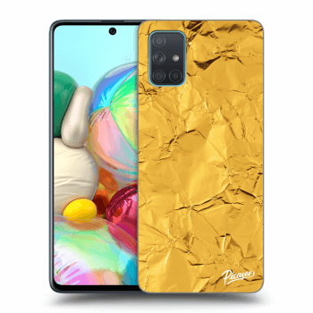 Husă pentru Samsung Galaxy A71 A715F - Gold