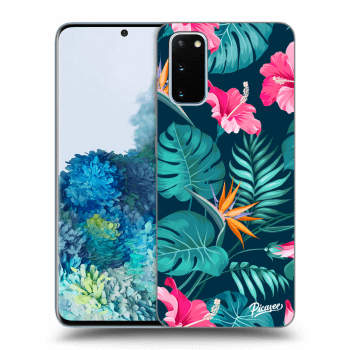 Husă pentru Samsung Galaxy S20 G980F - Pink Monstera