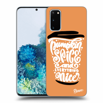 Husă pentru Samsung Galaxy S20 G980F - Pumpkin coffee
