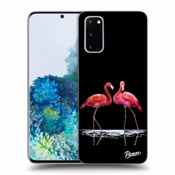 Husă pentru Samsung Galaxy S20 G980F - Flamingos couple
