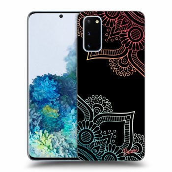 Husă pentru Samsung Galaxy S20 G980F - Flowers pattern